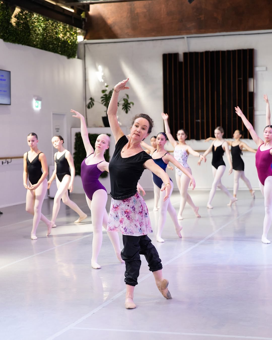 Ballet students