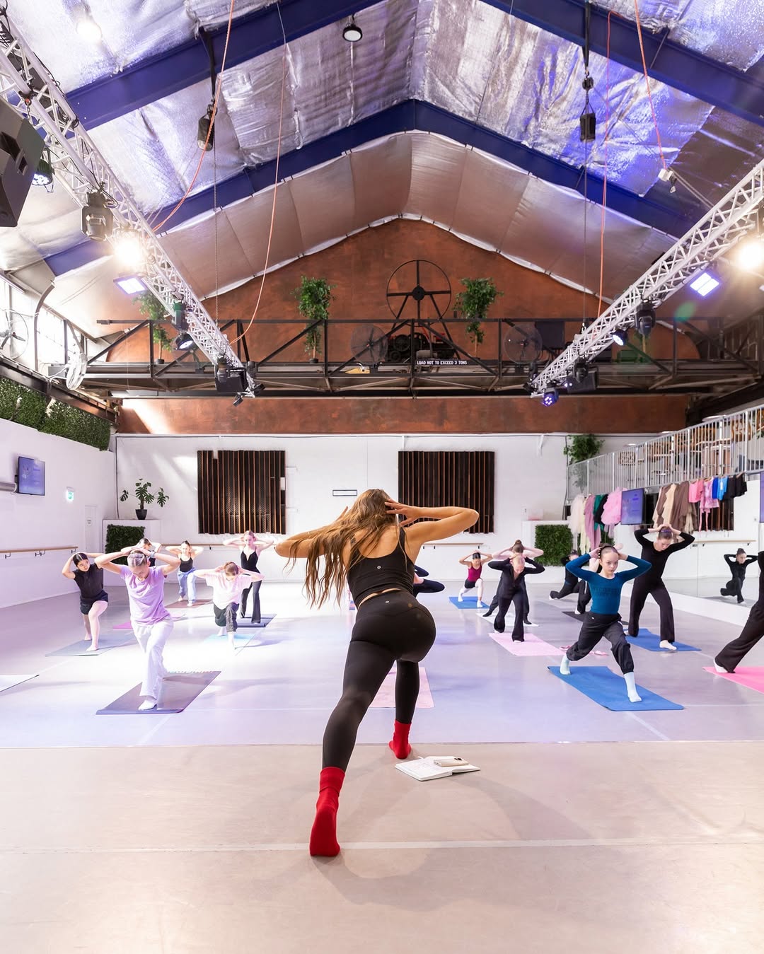 Yoga class